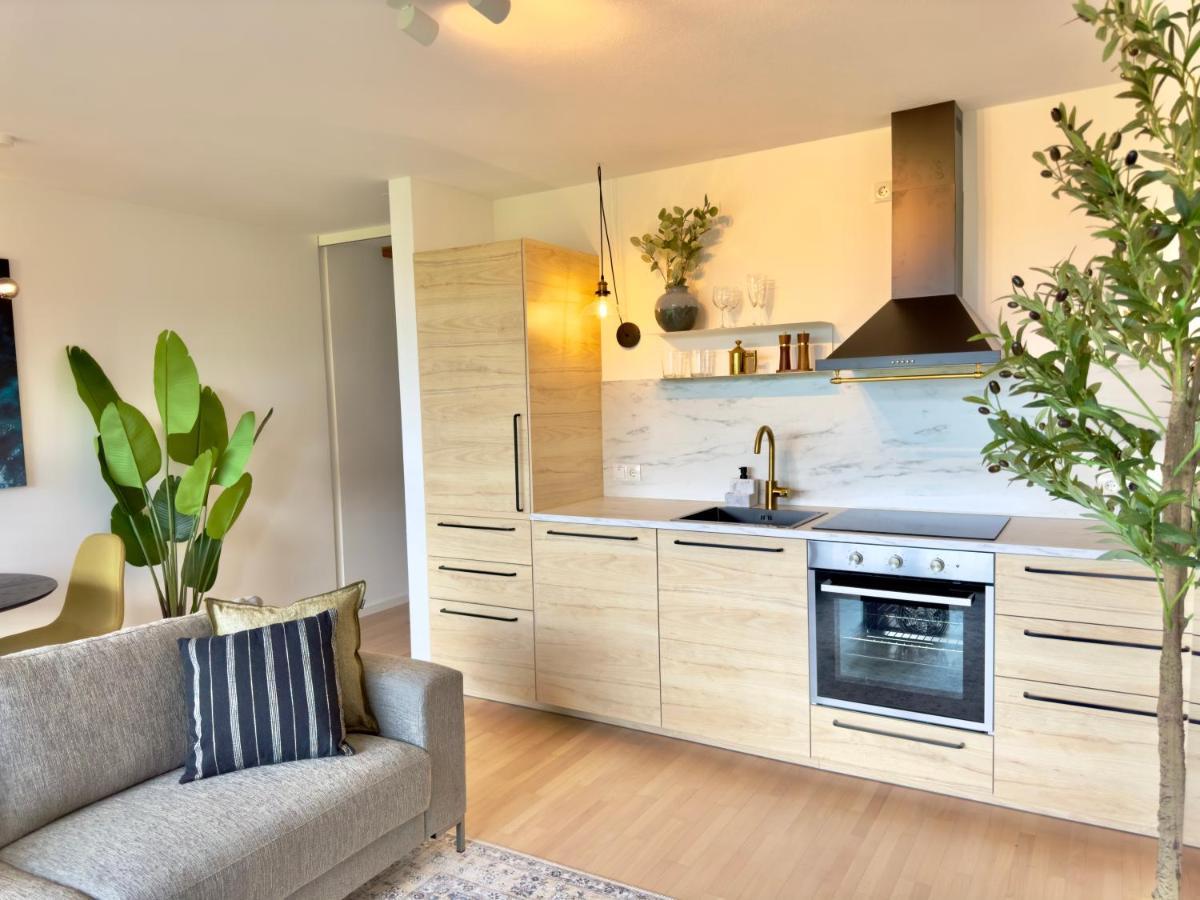 Flair Apartments Vorarlberg - Stilvolles Wohnen Nahe Bodensee & Alpen - Kueche, Balkon & Gratis Parkplatz Bregenz Buitenkant foto