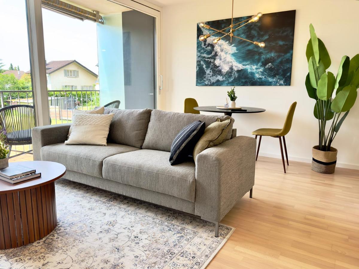 Flair Apartments Vorarlberg - Stilvolles Wohnen Nahe Bodensee & Alpen - Kueche, Balkon & Gratis Parkplatz Bregenz Buitenkant foto