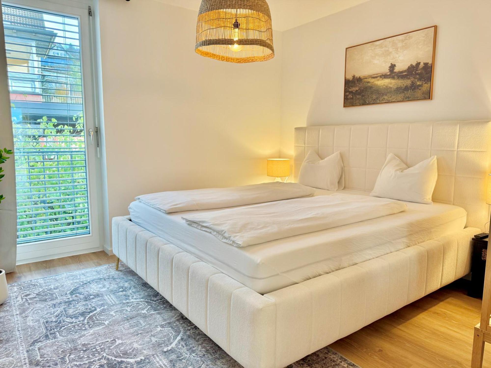 Flair Apartments Vorarlberg - Stilvolles Wohnen Nahe Bodensee & Alpen - Kueche, Balkon & Gratis Parkplatz Bregenz Buitenkant foto